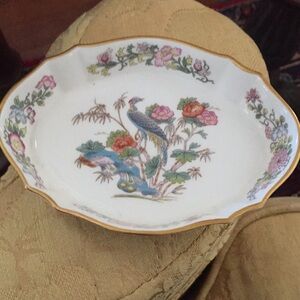 1970s Kutani Crane Wedgwood trinket dish